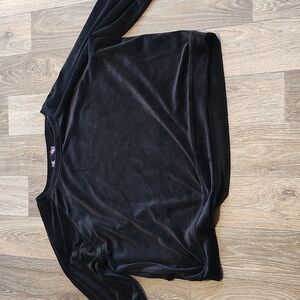 Velvet long sleeve